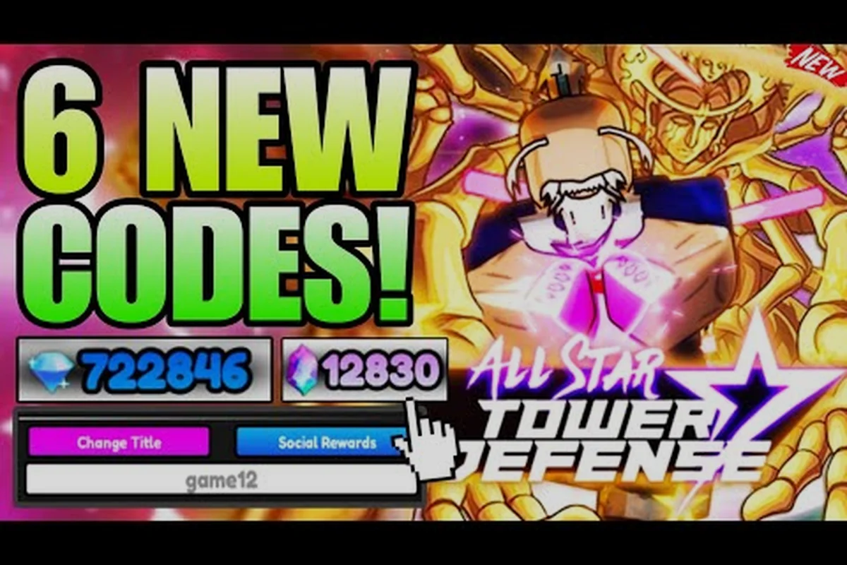 Guia de resgate de códigos de All Star Tower Defense: Nível 50