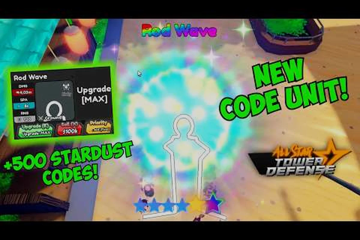 Códigos secretos do All Star Tower Defense: Drops do Discord