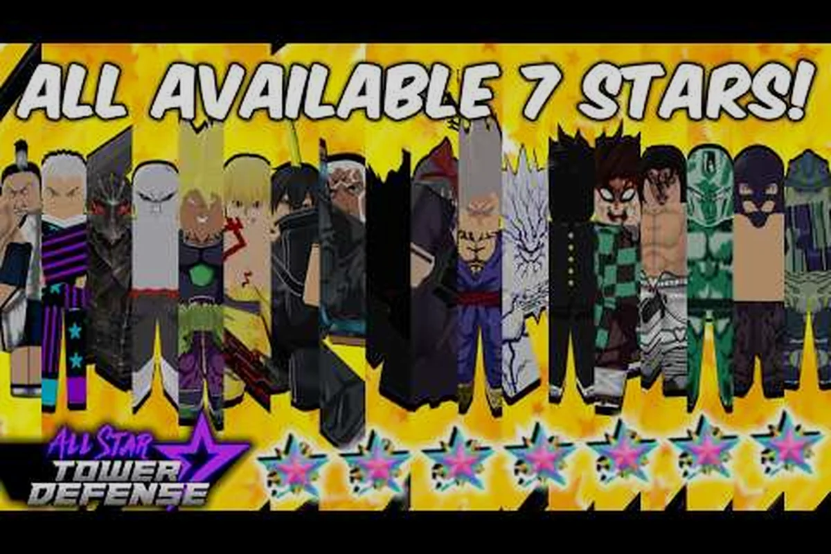 All Star Tower Defense ASTD-Einheitenliste: Koku, Vegu, Ruffy